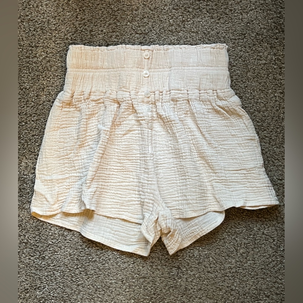 Flowy Sandy Tan Amazon Shorts
